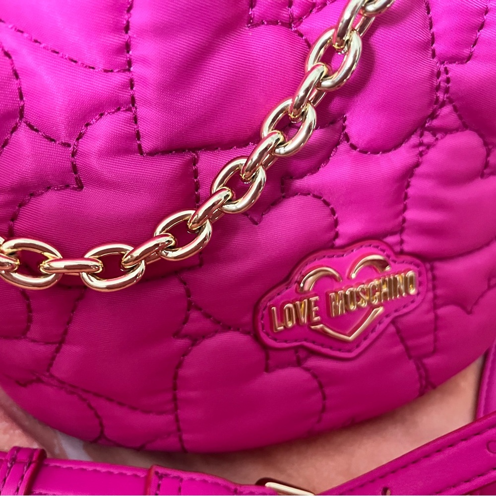 Love Moschino hot pink bag